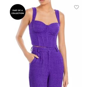 AQUA x Maeve Reilly corset and skirt in M